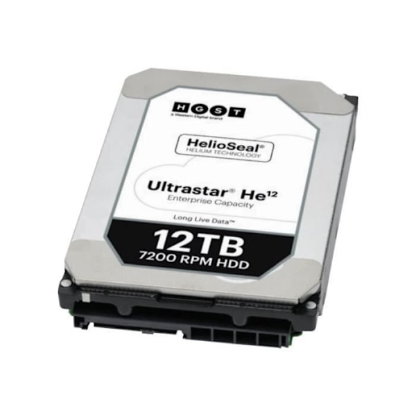 HGST Ultrastar HE12 HUH721212ALE604 intern hårddisk - 12 TB - SATA 6 Gb/s - 7200 rpm