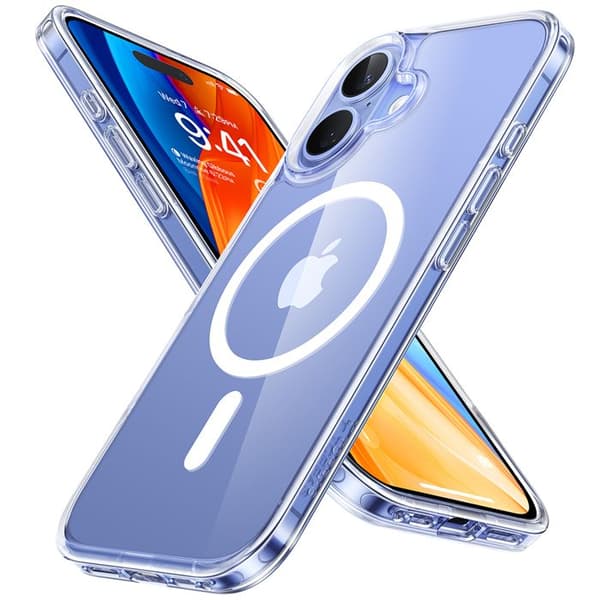 Coque Torras Diamond MagSafe Series för iPhone 16 Plus - Klar Klar