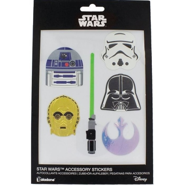 6 Star Wars The Last Jedi Stickers