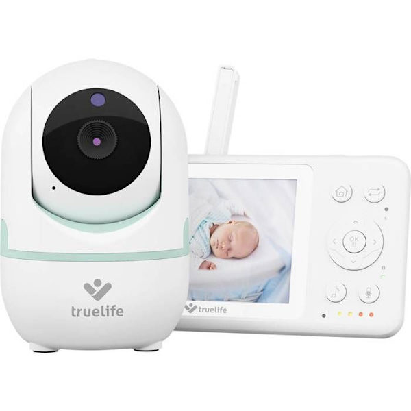 truelife NannyCam R4 TLVMMNCR4NNWA Babymonitor med 2,4 GHz radiokamera