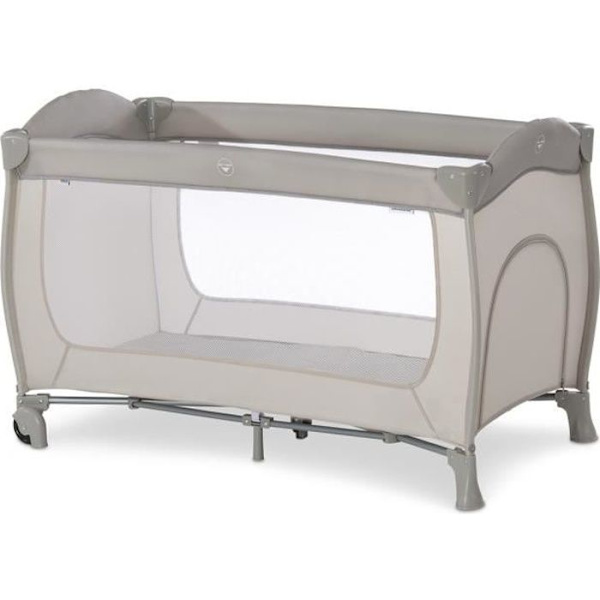 Sleep N Play Go Plus resesäng - HAUCK - beige - lätta och praktiska - hjul Beige
