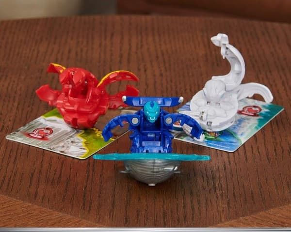Bakugan Startpaket Strategispel med 3 figurer Special Attack Nillious