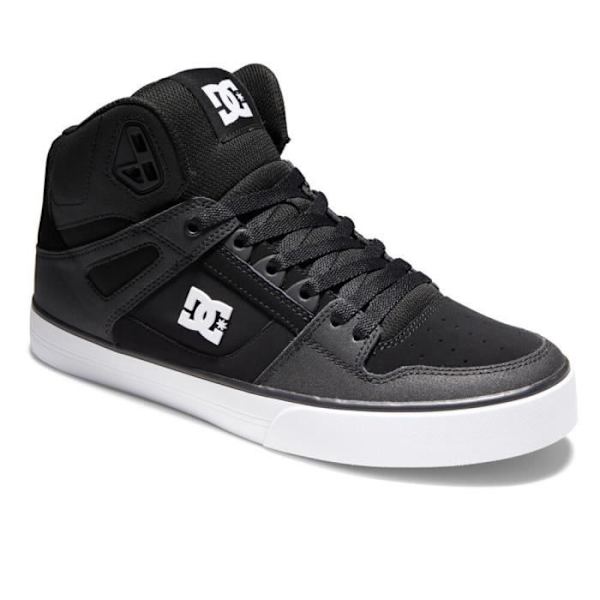 Höga skor för män DC Shoes Pure wc adys400043 - Svart - Snören - Textil - Platt svart vit 41