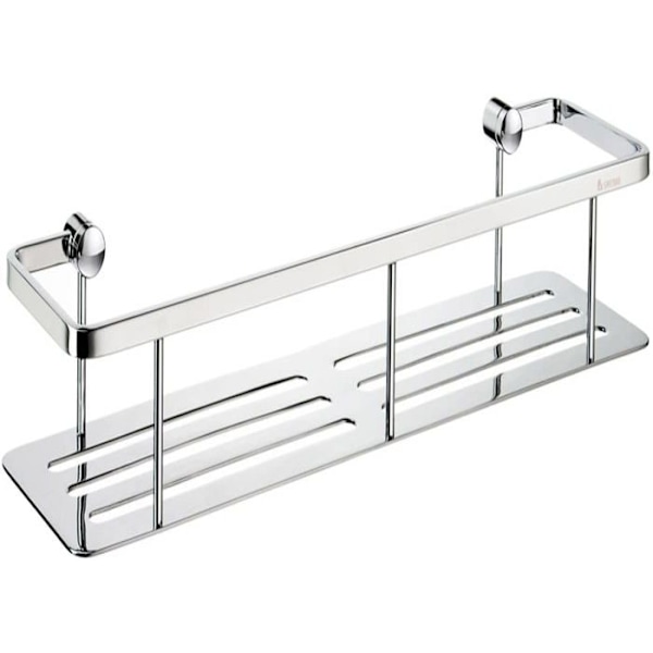 Smedbo - SMEDK3005 - DK3005 Sideline Tvåldiskkorg Mässing/Koppar/Zink Silver 40 x 10,3 x 7 cm