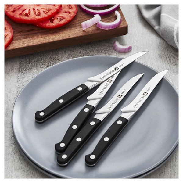 Steakknivar - ZWILLING - Pro - Rostfritt stål - FRIODUR - 4 stycken