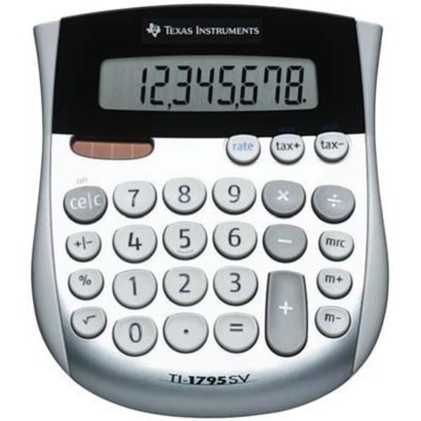 TEXAS INSTRUMENTS LEXIBOOK C12 Fickräknare vitt och grått