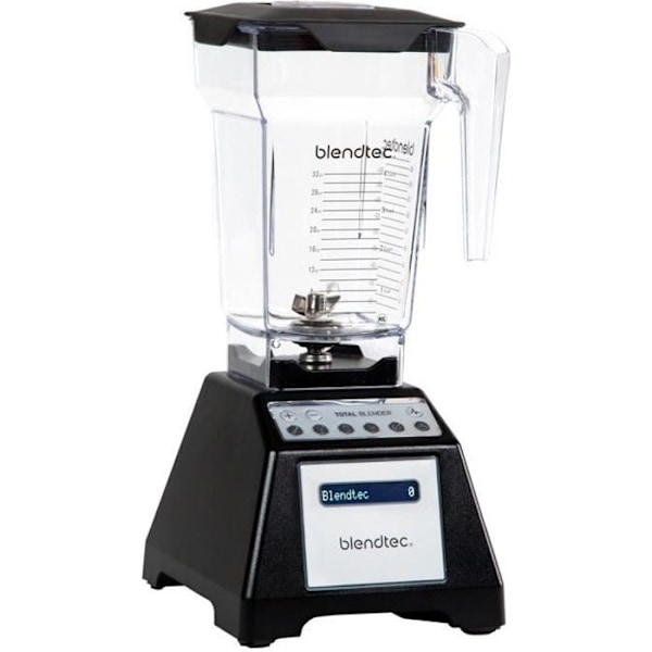 Blender - Blendtec - Total Noir - 1560 watt - 6 program - 2,5 l