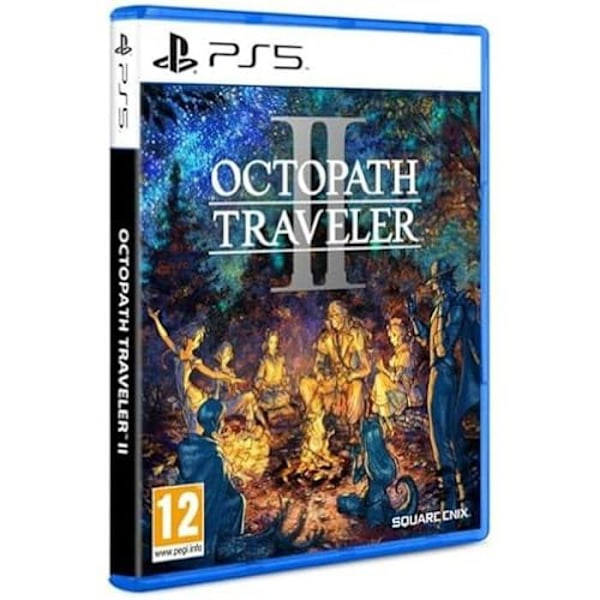 Sony PS5 OCTOPATH Traveler 2-SPEL - SQUARE ENIX - Vit - Vuxen - Blandat