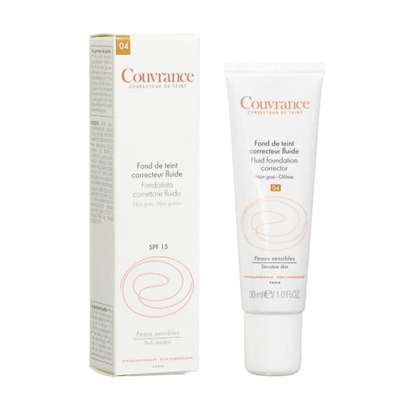 Avène Couvrance Fluid Corrective Foundation N°4.0 Honung 30ml Honung