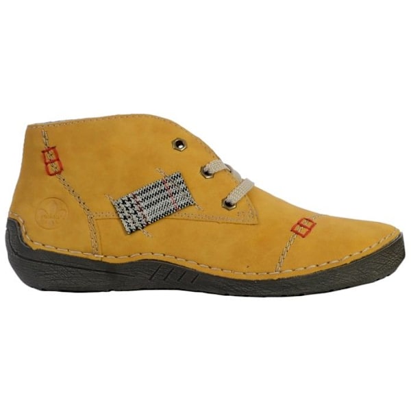 Rieker Morelia High Boot - Dam - Gul - Patchwork - Snören - Exceptionell komfort Gul 41