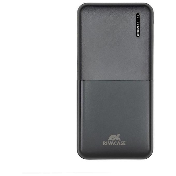 RIVACASE Powerbank Externt batteri Svart VA2571 (20 000 mAh)
