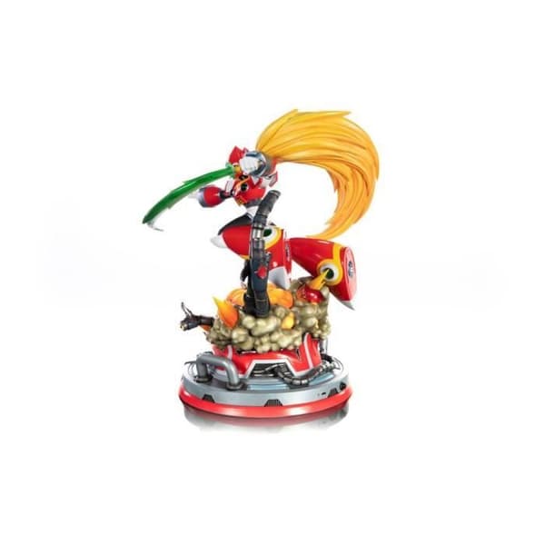 Statuett - FIRST4FIGURES - MEGA MAN X ZERO - Resin - 43 cm - Begränsad upplaga Svart