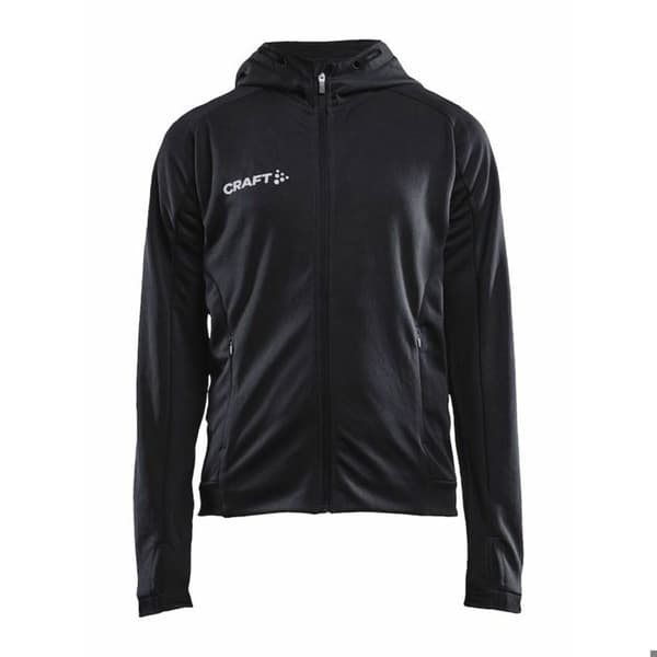 Barnjacka Craft Evolve svart 6-8 år gammal