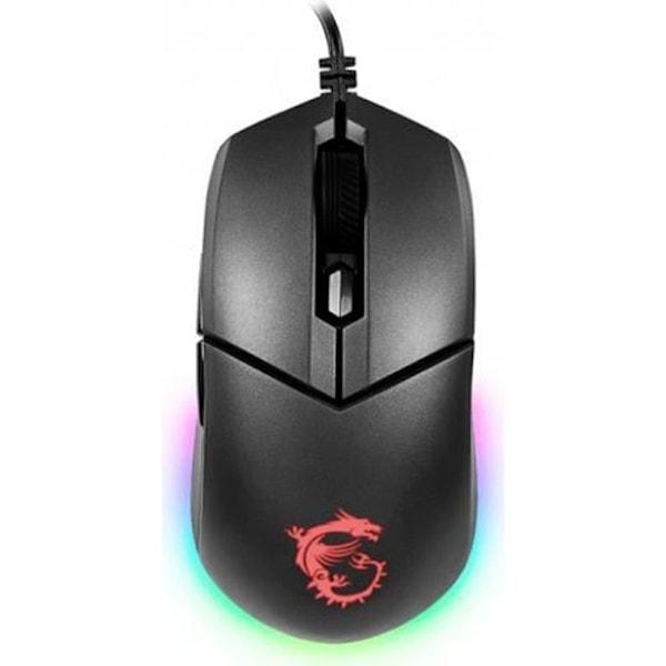 MSI Clutch GM11 spelmus Svart