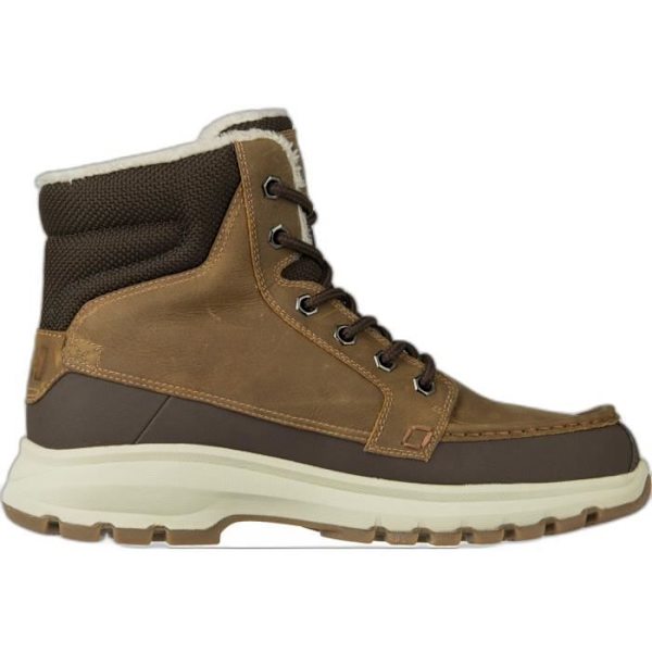 Utomhusskor - Helly Hansen - Garibaldi V3 - Vattentåligt läder - Eco Ortholite sula - 42,5 tobaksbrun/espresso