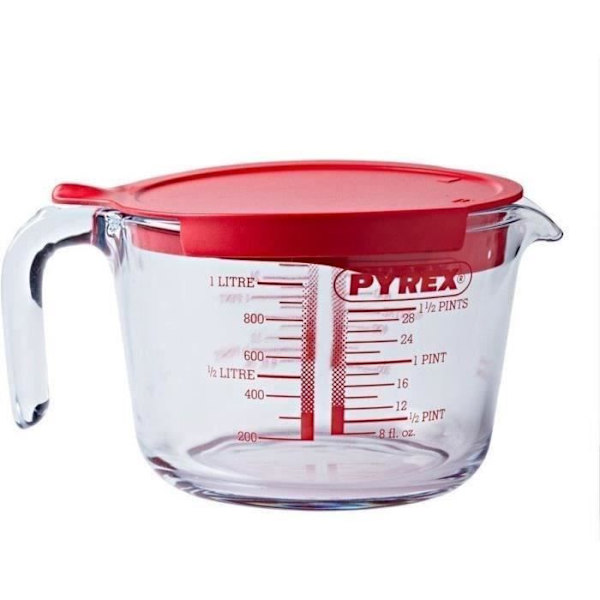 Brok mått - PYREX - 1450127 - 1 liter TRANSPARENT