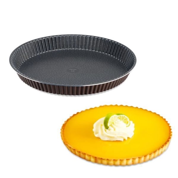 TEFAL Success Tårtform 27 cm, Non-stick beläggning, Tillverkad i Frankrike, Tobak J1608302 kastanj