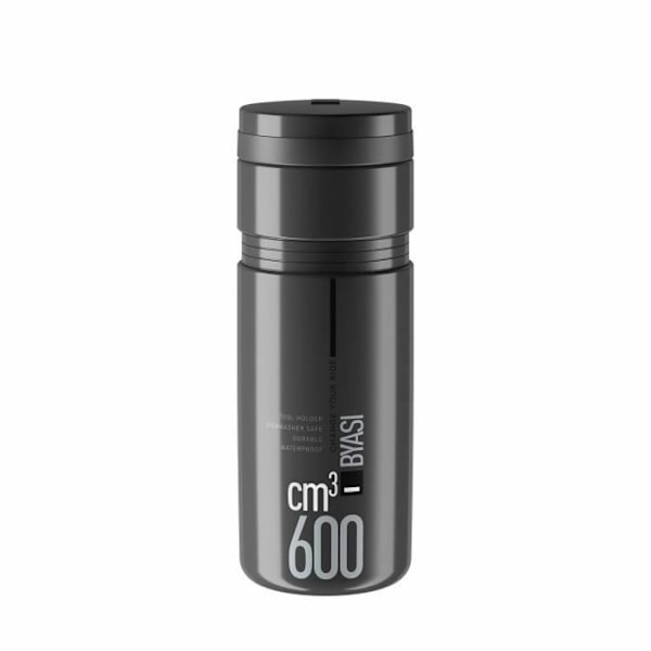 Elite Byasi förvaringsflaska - grå - 600 ml