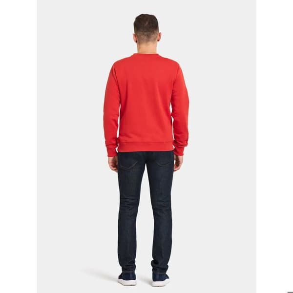 Sweatshirt Didriksons Fyn röd äpple XL