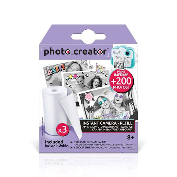 Fotopapper för omedelbara foton Canal leksaker - CLK002 - Instant Camera Refill Paper