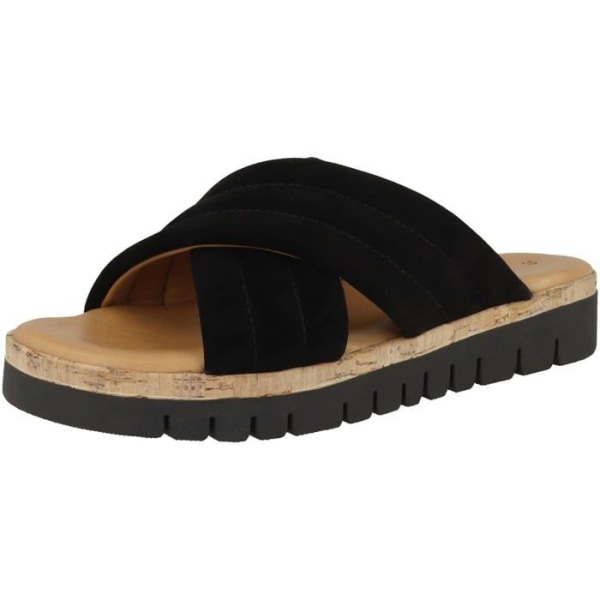 Sandal - barfota S.oliver - 5-5-27210-38 - Slirig sandal för kvinnor Svart 38