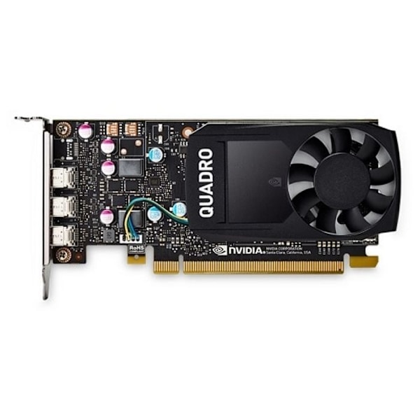 Grafikkort - DELL - Quadro P400 - 2 Go GDDR5 - Full höjd - 3 x Mini DisplayPort