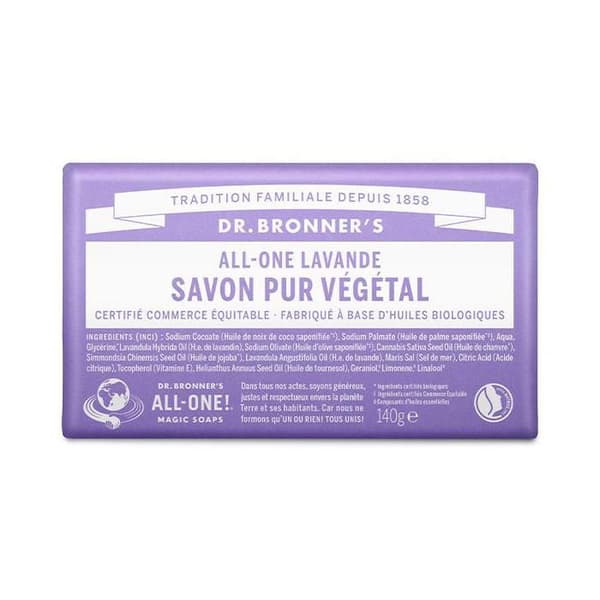 DR. BRONNERS - Tvål med lavendel 140 g