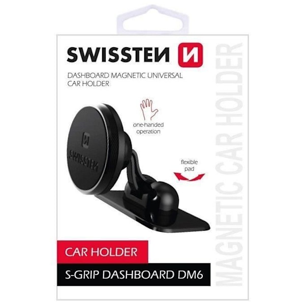 S-GRIP DM6 magnetisk mobiltelefon- och instrumentbrädesfäste