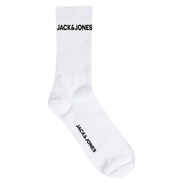 5-pack barnstrumpor Jack & Jones Basic Logo - vit Vit 38