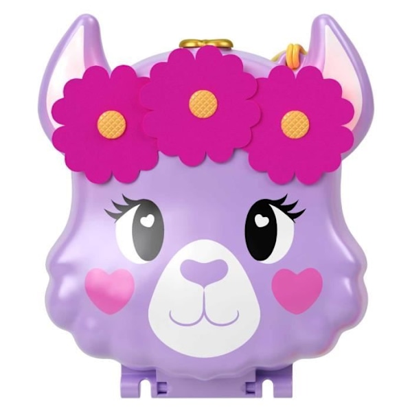 Polly Pocket-Adventures of the Lama Box Set HKV33 Flerfärgad
