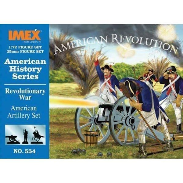 Imex IMEX554 - KVM SWITCH - Amerikanska revolutionskriget: Amerikanskt artilleri