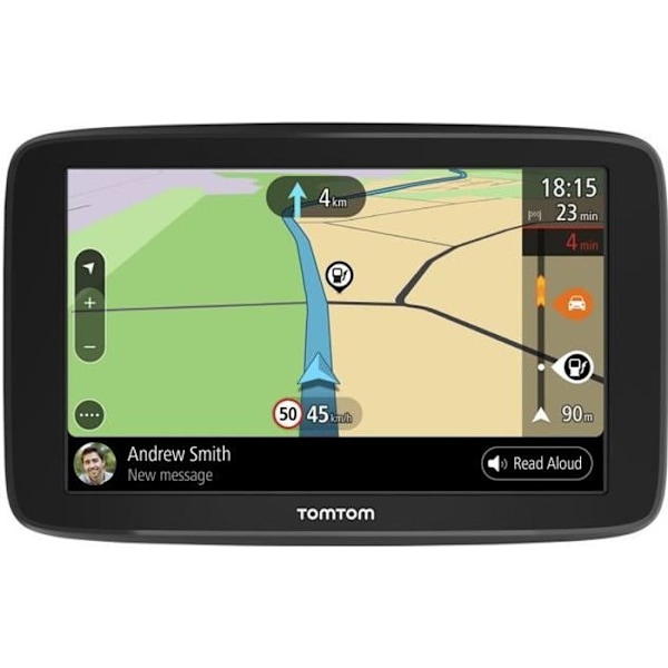 TomTom GO Basic 5" storbilds GPS-navigator för fordon Svart