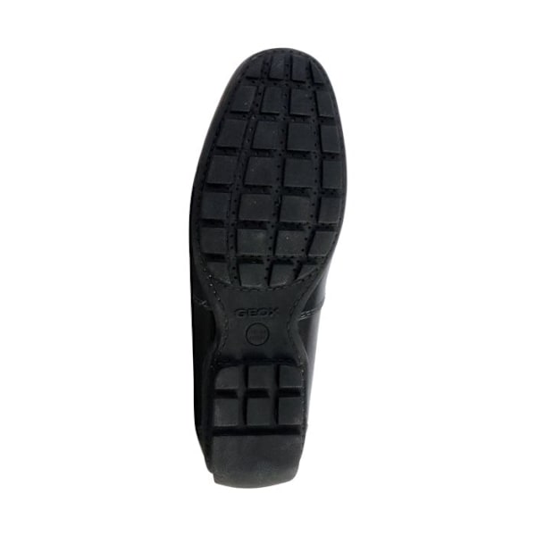 Mocassiner Herr - Geox - U MONER - Slät Läder Svart - Bekväm Andningsförmåga - Gummi Sulor Svart 42