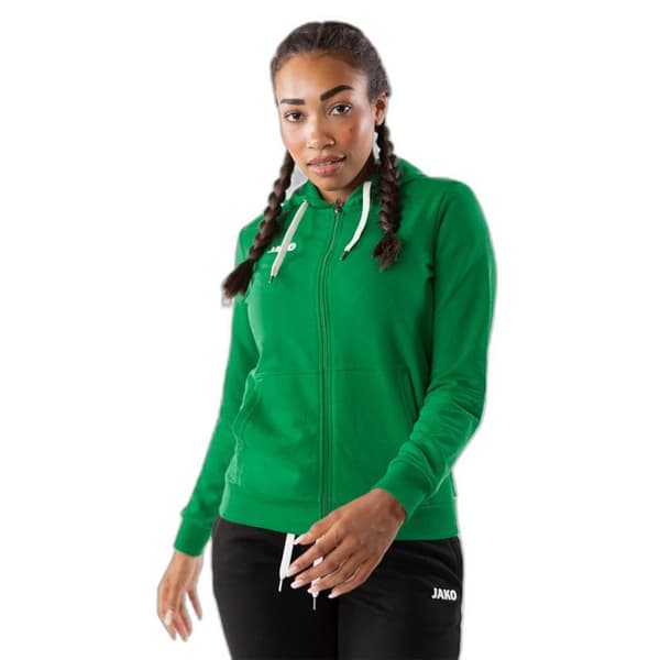 Jako Base hoodie - grön Grön S