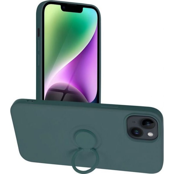 Telefonanropsförstärkare - OEM-silikonring för iPhone 14 Plus grön