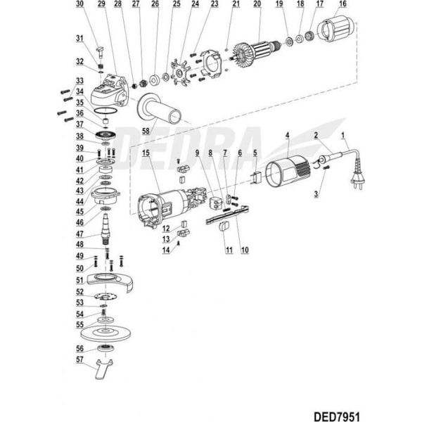Datortjänst - datorunderhåll Dedra - XDED7951X.45 - Utrustningens hölje