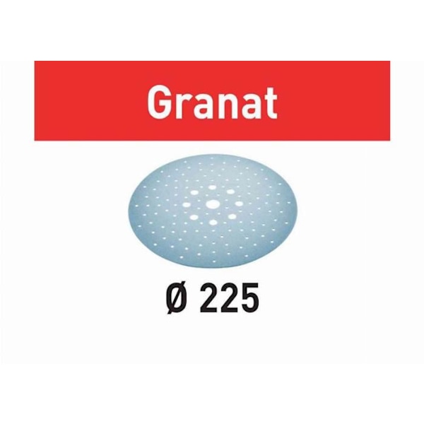 FESTOOL Granat slipmedel till Planex slipmaskin - Grain 180 D.225 - Box of 25 - 205660