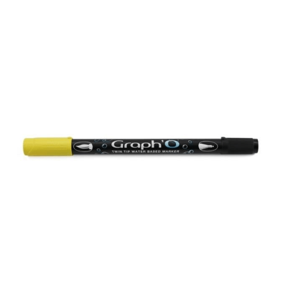 Feutrar - Graph'It - Graph'O - 12 feutrar - Dubbel spets - Blandad Flerfärgad