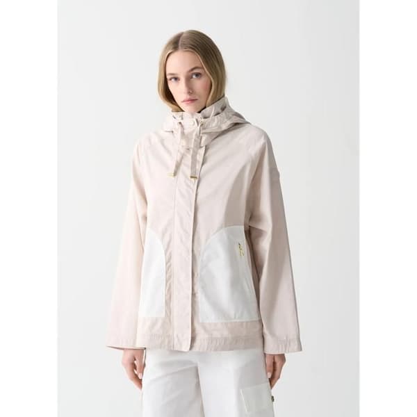Oversize jacka dam Colmar - beige porslin beige porslin 46