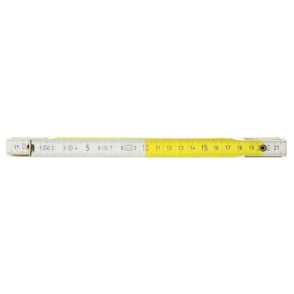 KS Tools linjal KS TOOLS 300.0063 Vit / gul