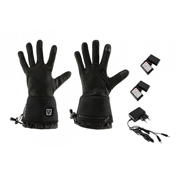 Tunna värmehandskar - AG1 - S - Svart - Unisex - Vinteridrott Svart S
