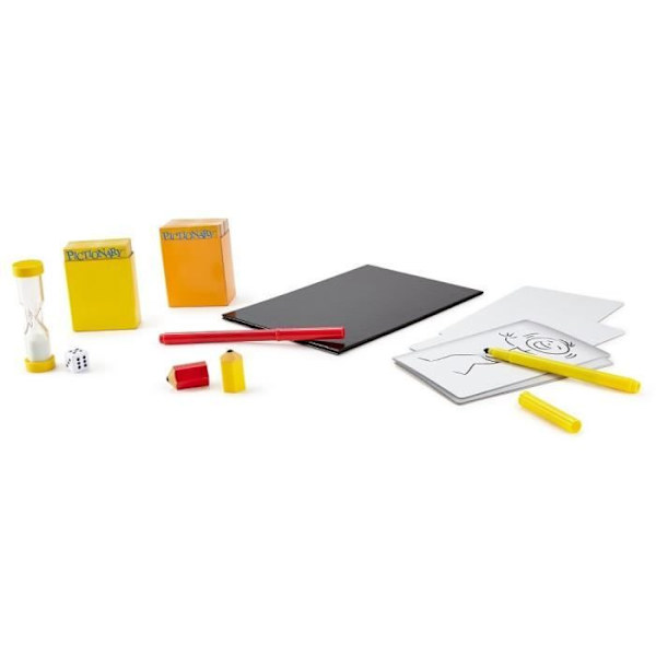 Mattel Games - Pictionary - Brädspel - Ålder 8 och uppåt DKD50 Gul