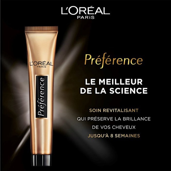 Färgning - L'Oréal - Preference Infinia 5.0 Brygge Ljusbrun - Ammoniakfri - Kräm - Damer Ljusbrun