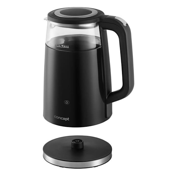 Glasvattenkokare Concept 1,7L med temperaturkontroll RK4100