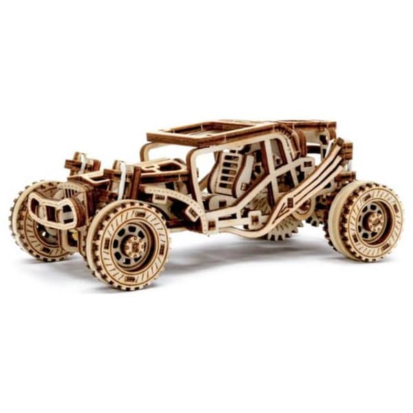 Trämodell - REVELL - Tiny Adventures Buggy - gummimotor - laserskurna delar - FSC-certifierad