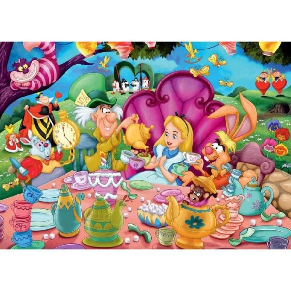 Disney Alice i Underlandet Pussel 1000 bitar Ravensburger