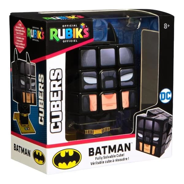 SPIN MASTER RUBIK'S CUBERS BATMAN Svart gul