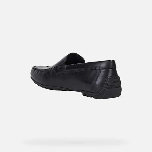 Loafers - Geox - U MONER 2FIT - Läder - Herr - Svart Svart 41 1/2