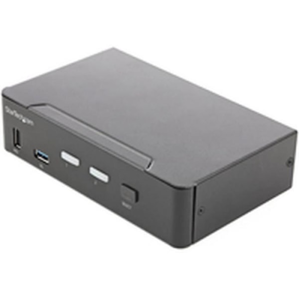 StarTech 2-ports HDMI KVM-switch - 4K 60Hz Ultra HDR Single Monitor - HDMI 2.0 Desktop KVM med USB 3.0 Hub