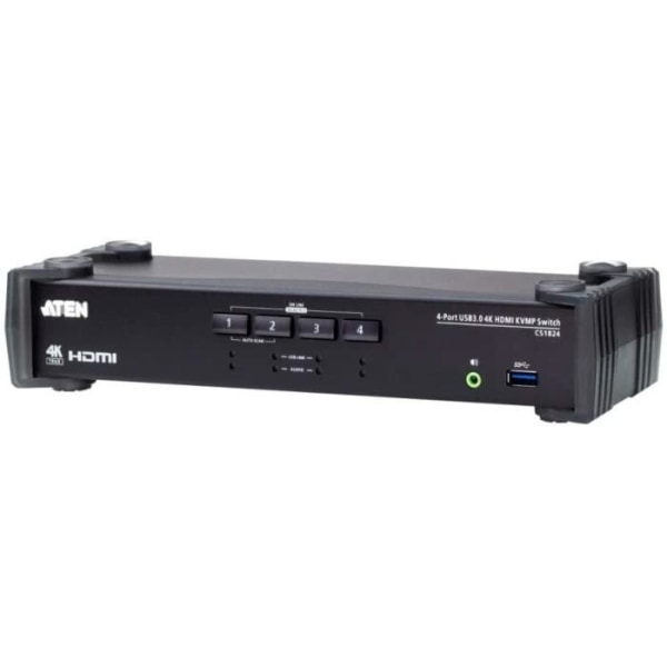 ATEN 4-portars USB 3.0 KVM-switch - CS1824